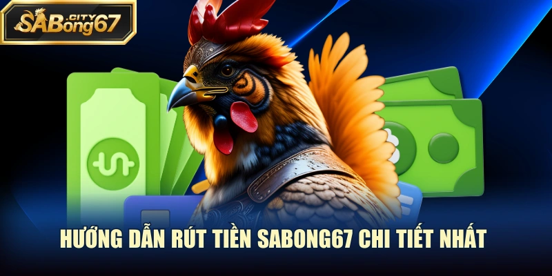 Hướng dẫn rút tiền Sabong67 chi tiết nhất
